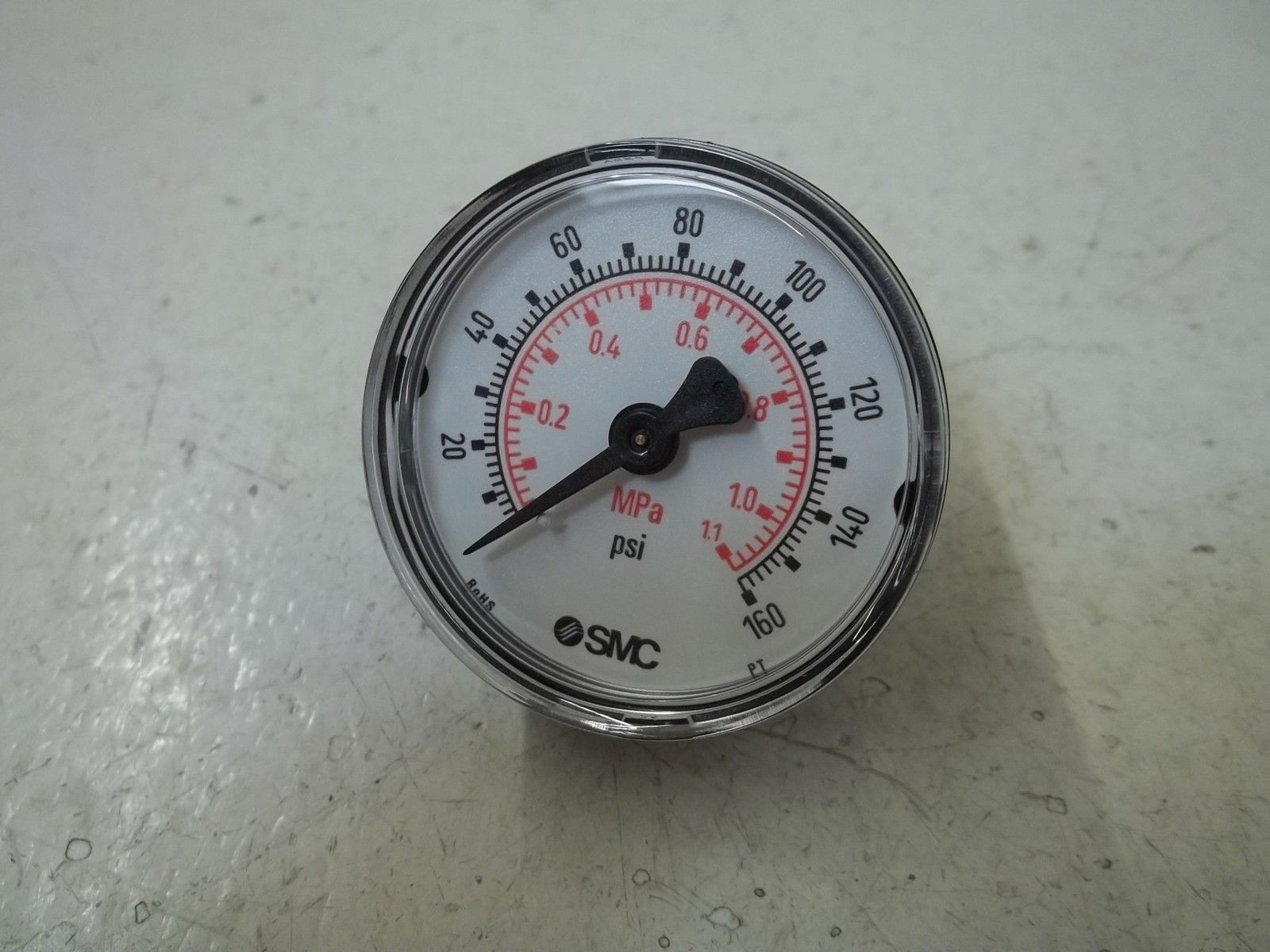SMC R1/4-IS07CBMM5 GAUGE 0-160 NSMP