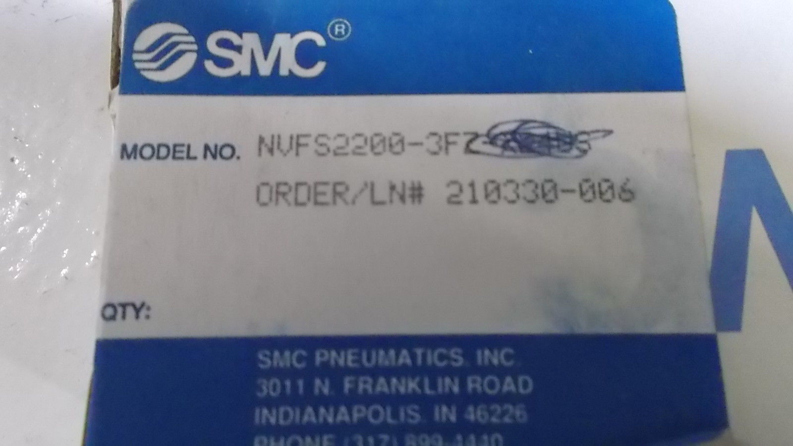 SMC VALVE  NVFS2200 NSMP