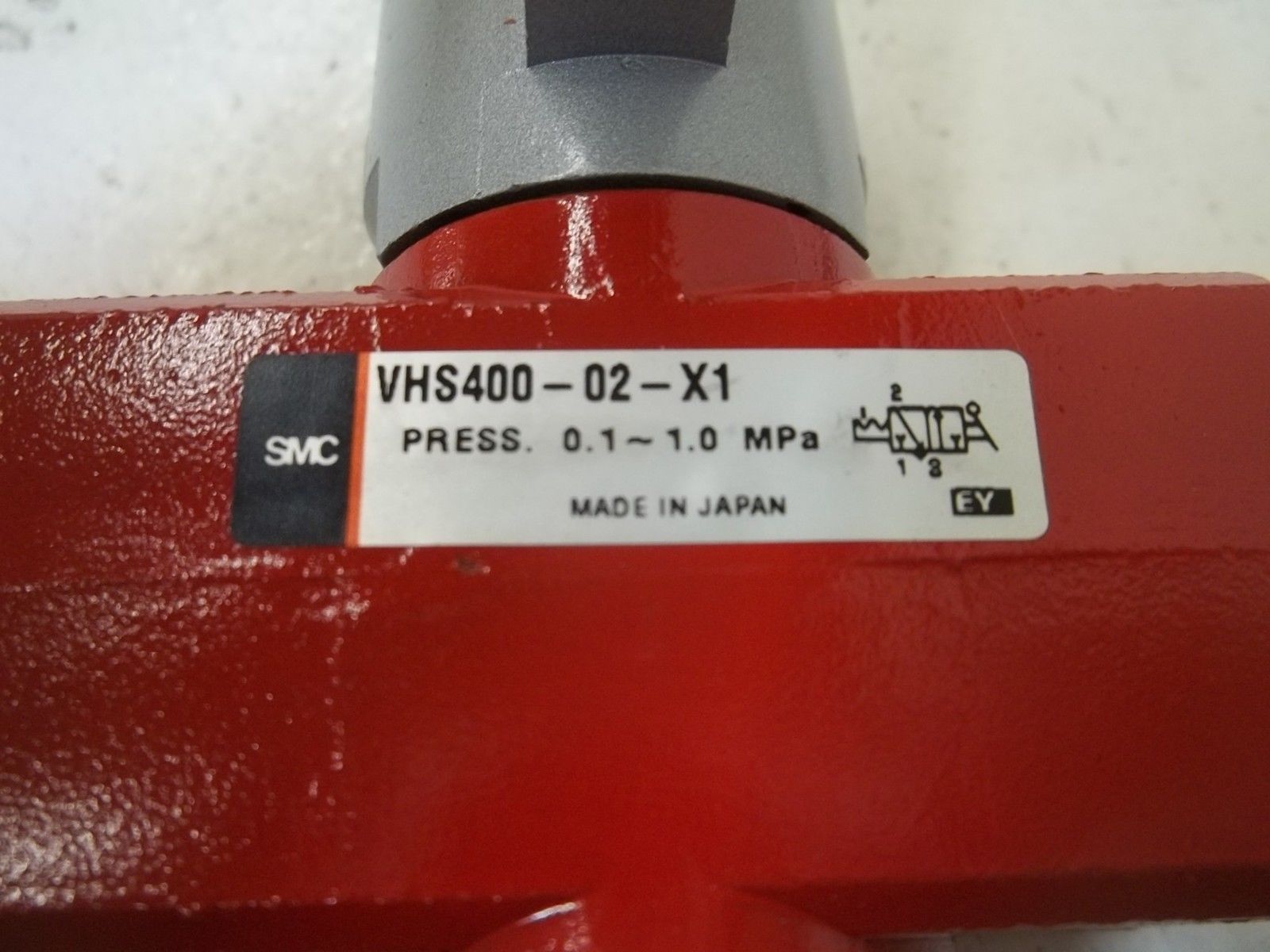 SMC VHS400-02-X1 HAND VALVE NSNP