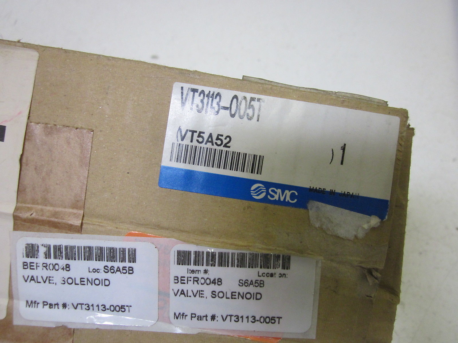 SMC VT3113-005T SOLENOID VALVE  NSMP