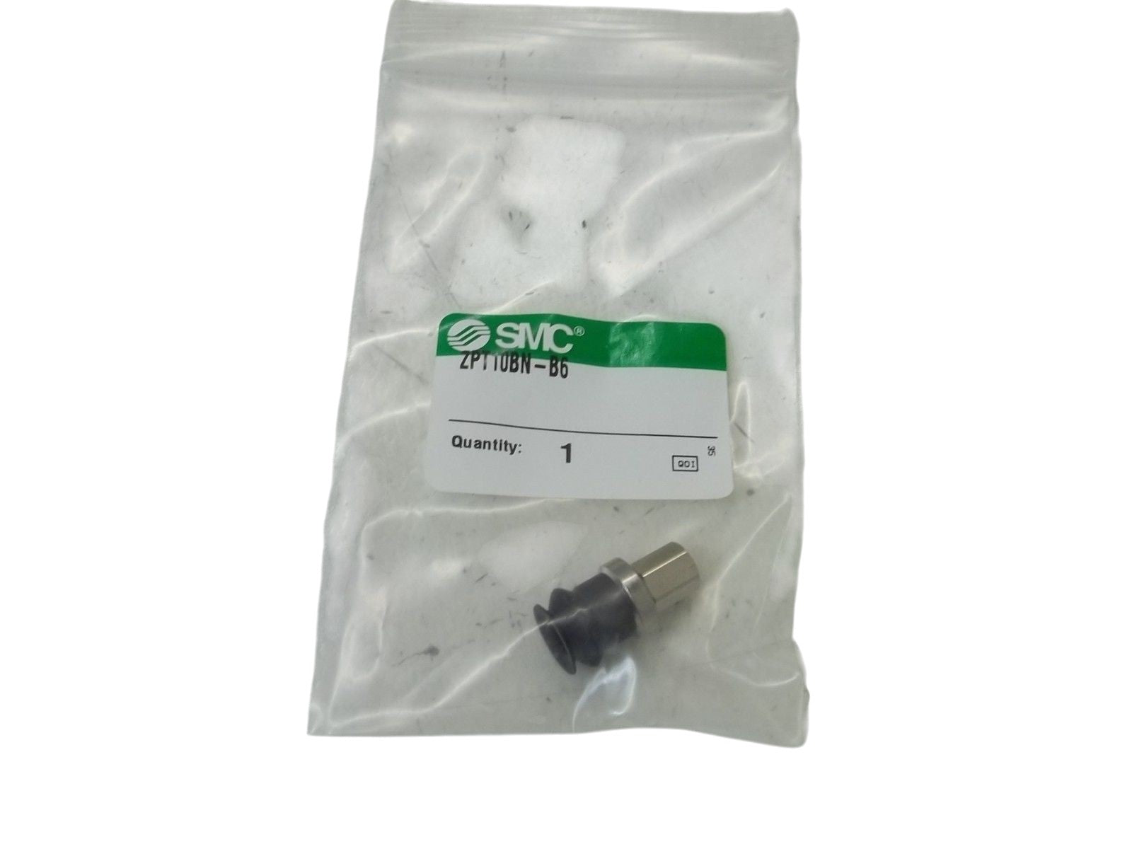 SMC ZPT10BN-B6 VACUUM PAD NSNP IN  A BAG
