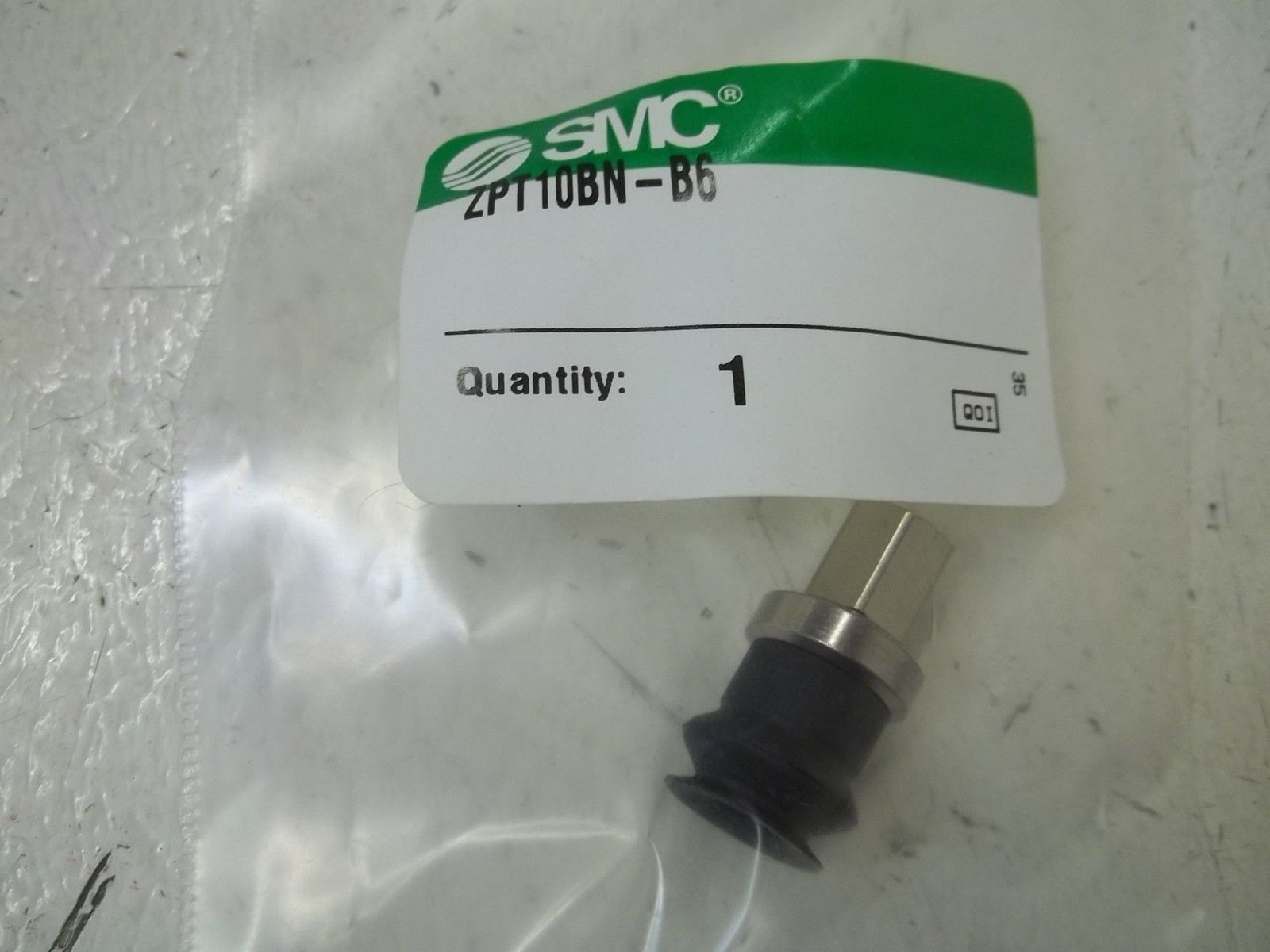 SMC ZPT10BN-B6 VACUUM PAD NSNP IN  A BAG