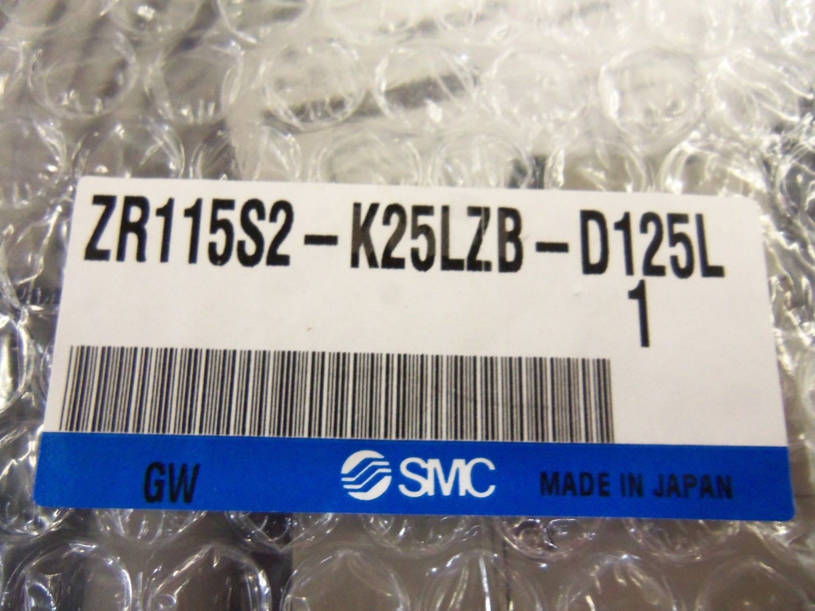 SMC ZR115S2-K25LZB-D125L VALVE NSMP
