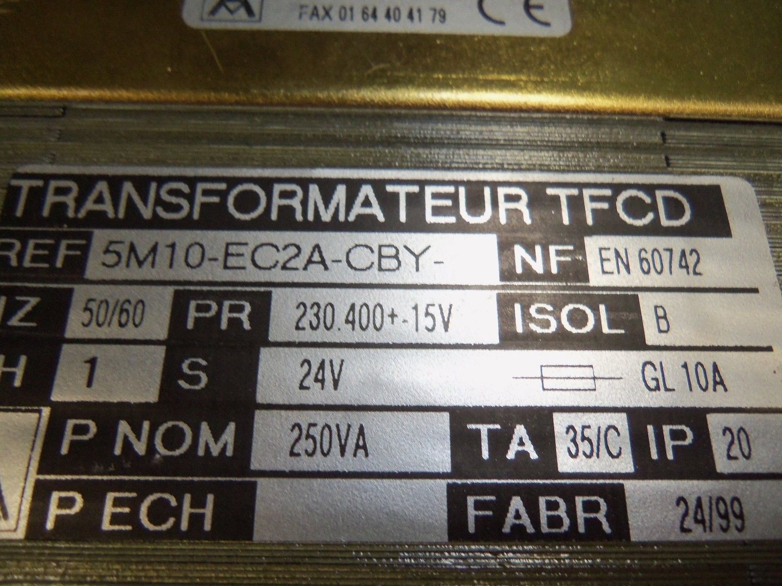 SOLA ELECTRIC 5M10-EC2A-CBY UNMP