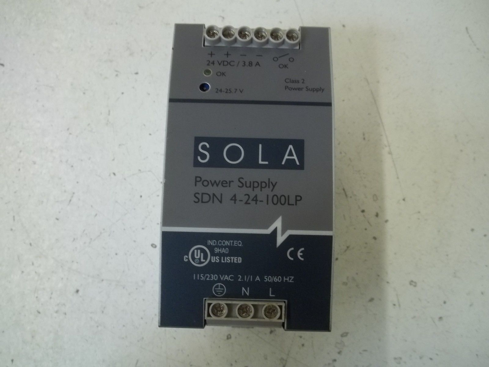 SOLA SDN 4-24-100LP POWER SUPPLY UNMP