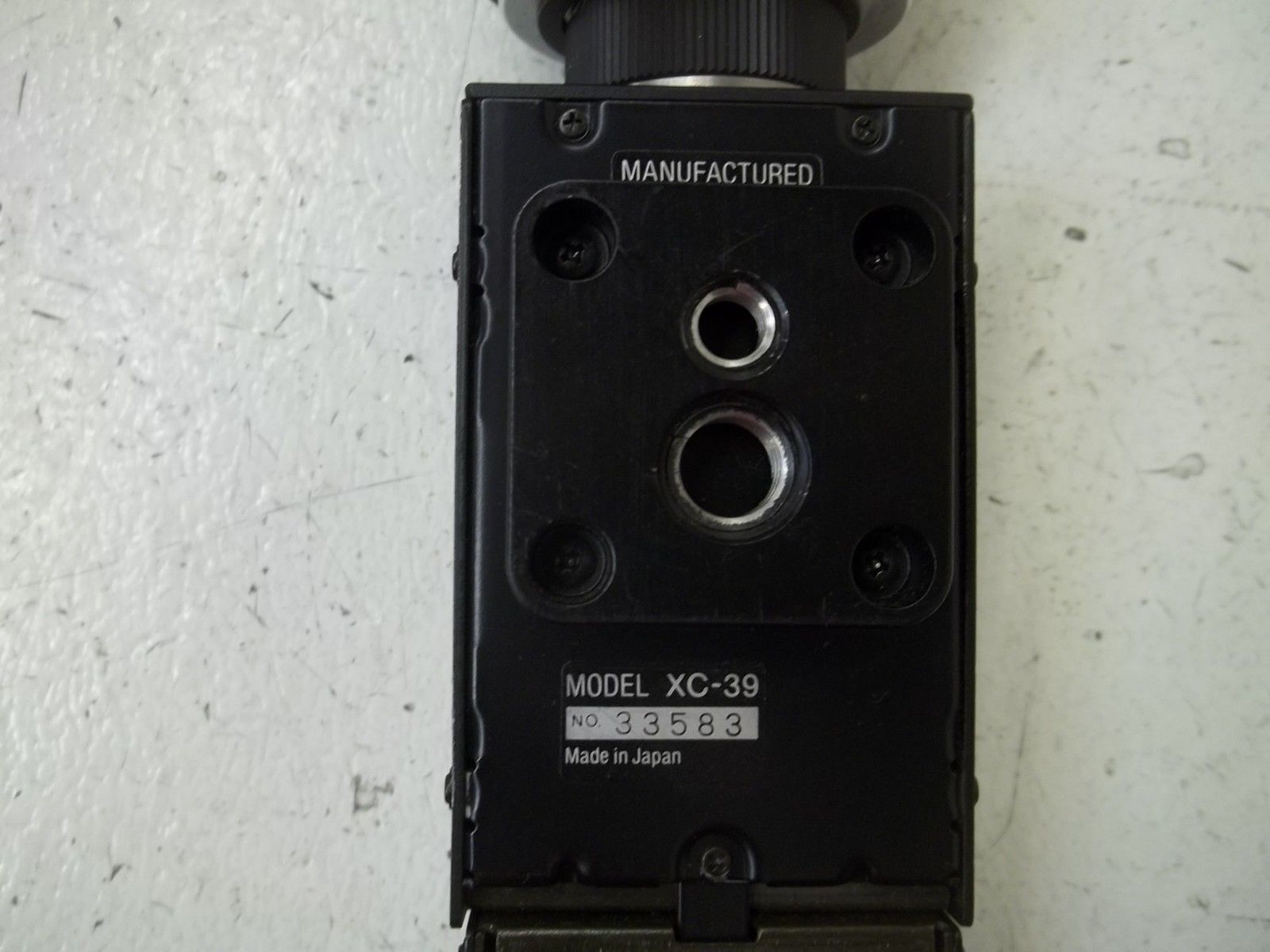 SONY CCD CAMERA MODULE XC-39 WITH DC-39 UNMP