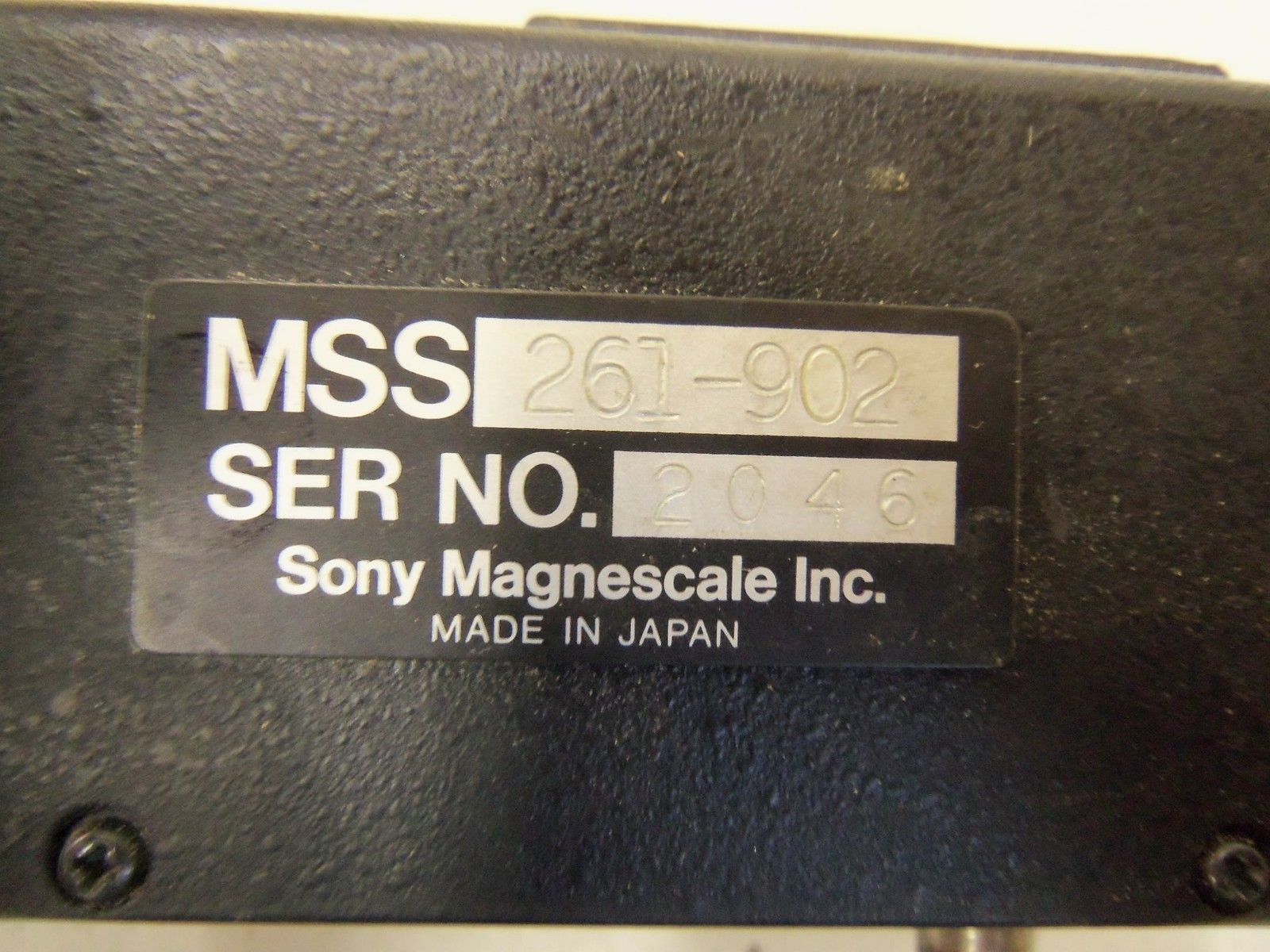 SONY MSS261-902 UNMP
