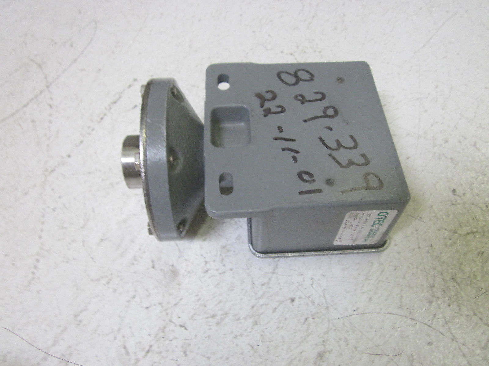 SOR 12NN-K45-V4-C1A-CS PRESSURE SWITCH 1-16PSI 250VAC UNMP