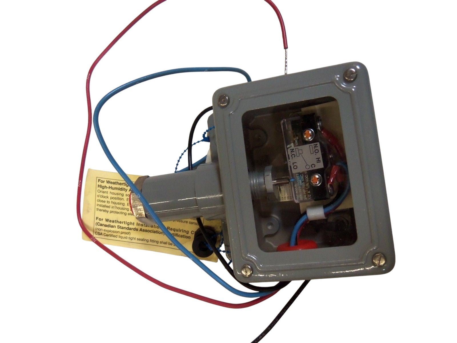 SOR PRESSURE SWITCH 6NN-CA5-M4-C1A NSNP