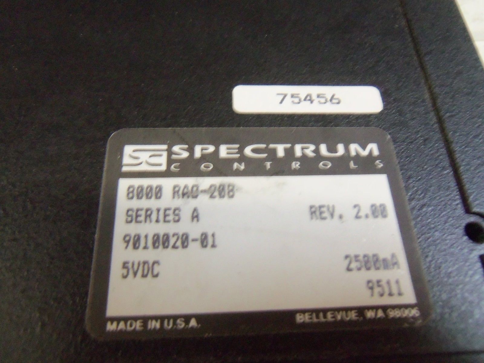 SPECTRUM 8000 RAO208 OUTPUT MODULE UNMP