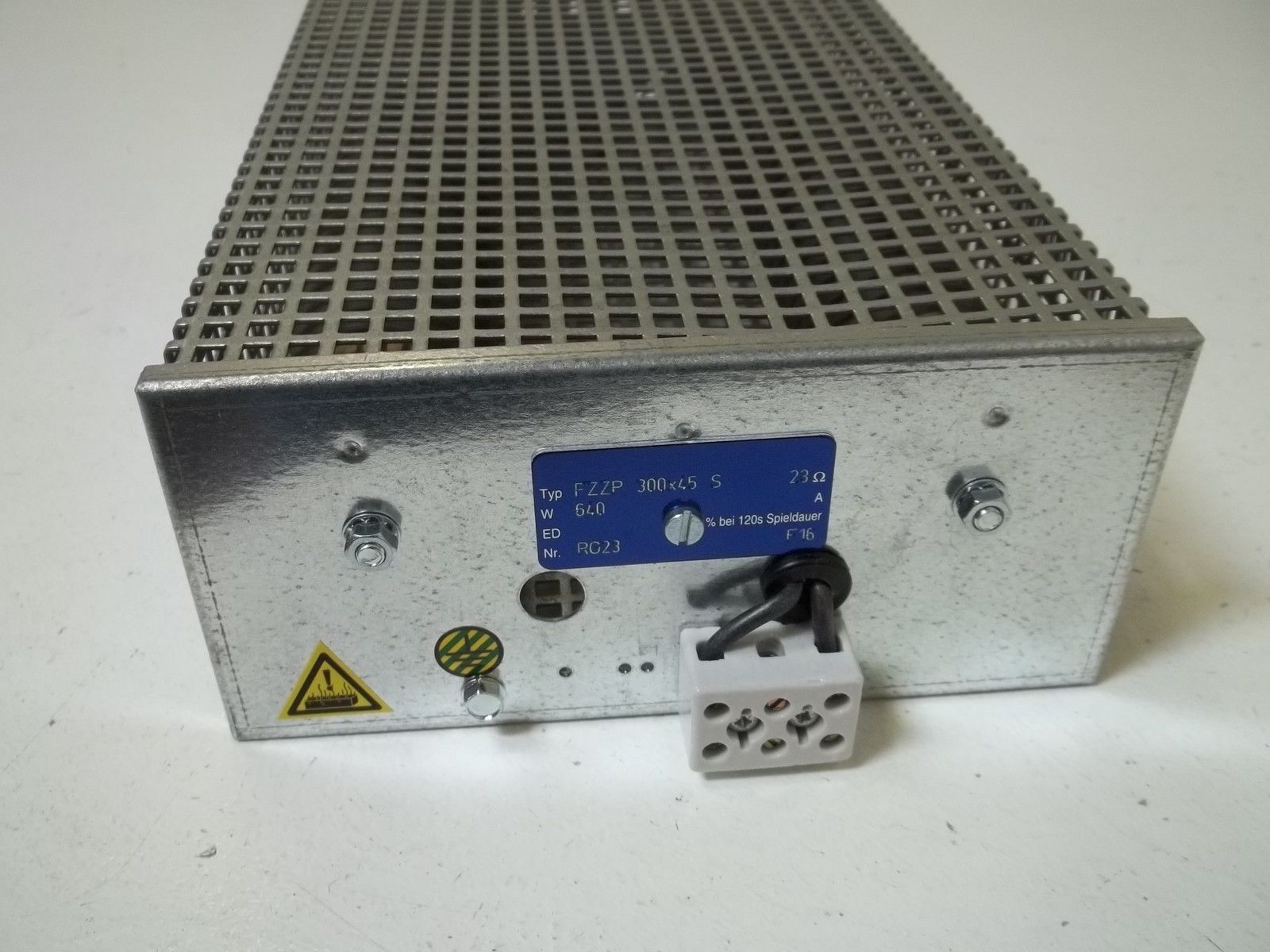 SPIELDUADER FZZP 300X45 S RESISTOR UNMP