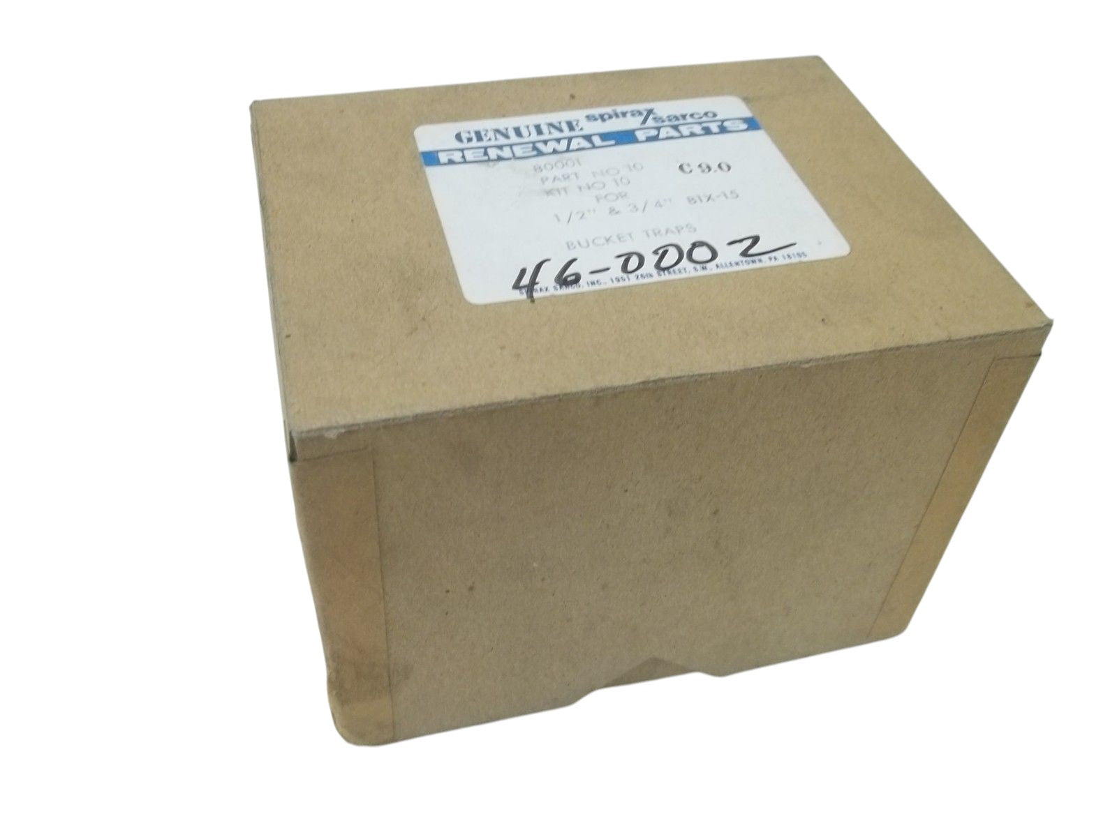 SPIRAX SARCO 80001 BUCKET TRAPS NSMP