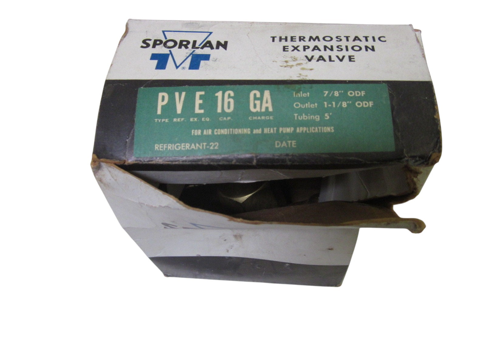 SPORLAN PVE 16 GA THERMOSTATIC EXPANSION VALVE UNMP