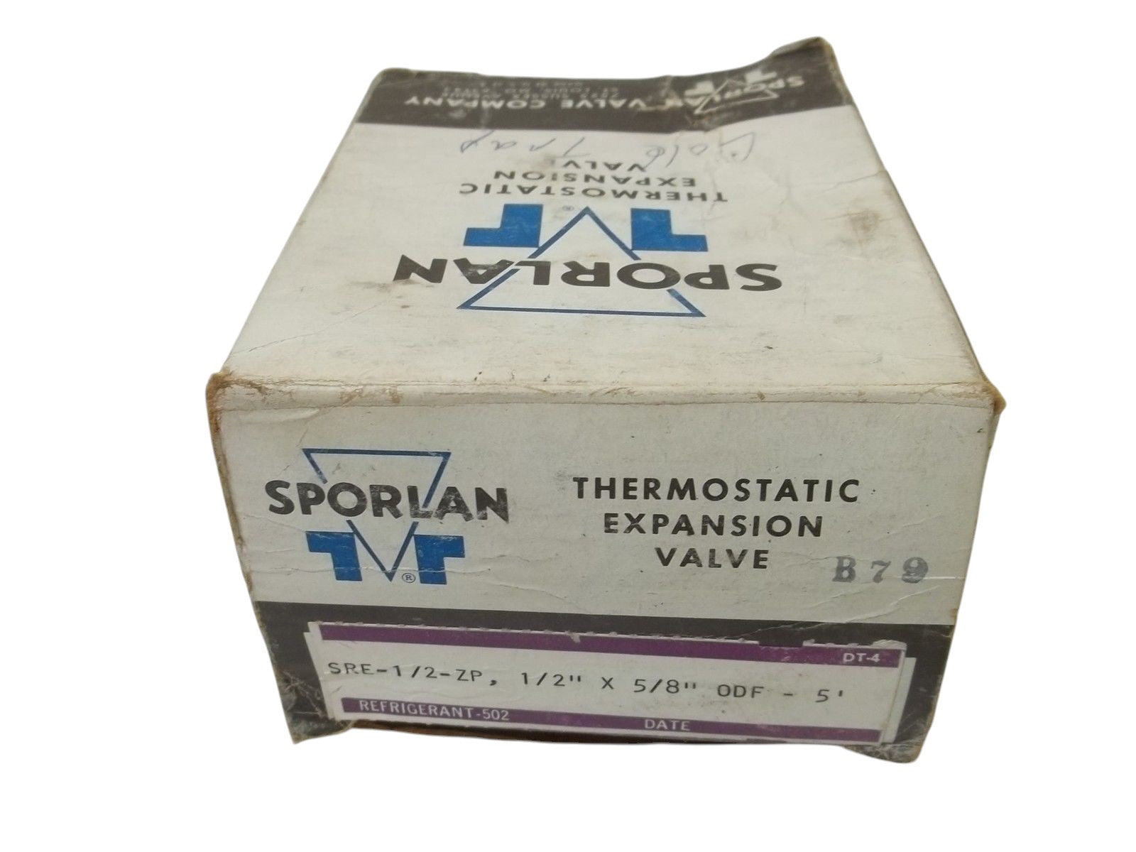 SPORLAN SRE-1/2-ZP THERMOSTATIC EXPANSION VALVE NSMP