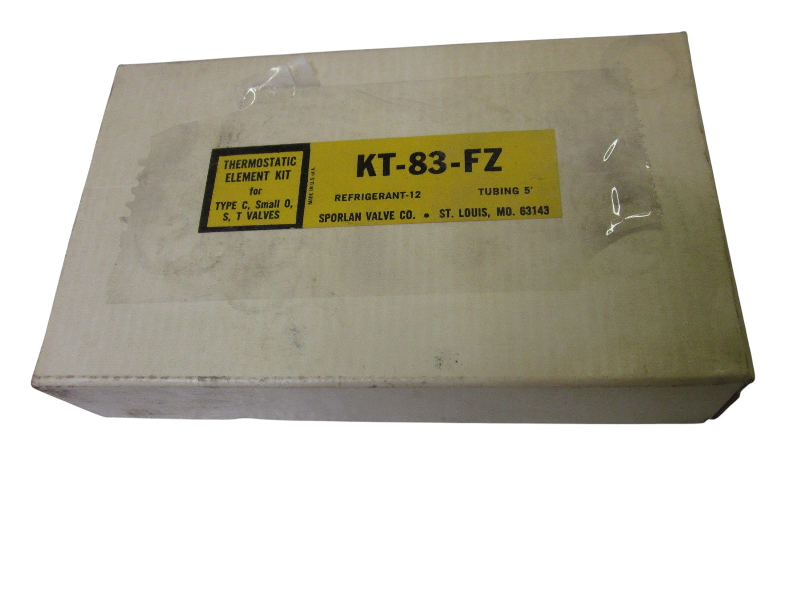 SPORLAN VALVE CO. KT-83-FZ THERMOSTATIC ELEMENT KIT NSMP