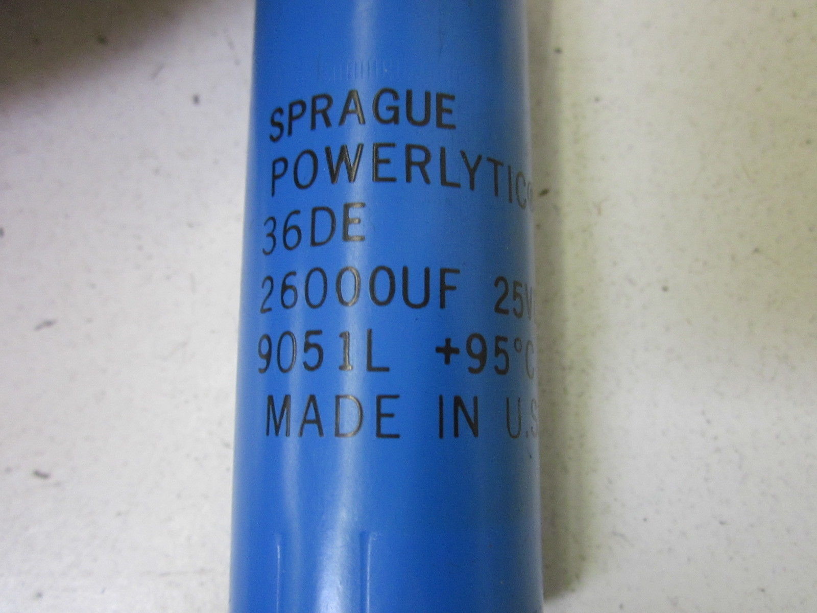 SPRAGUE 36DE UNMP