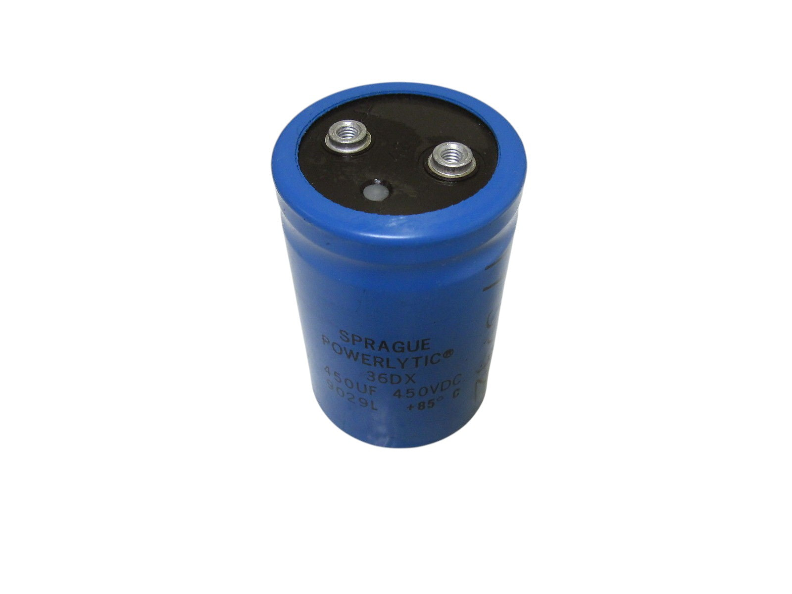 SPRAUGE ELECTROLYTIC POWERLYTIC CAPACITOR 36DX 450VDCUNMP