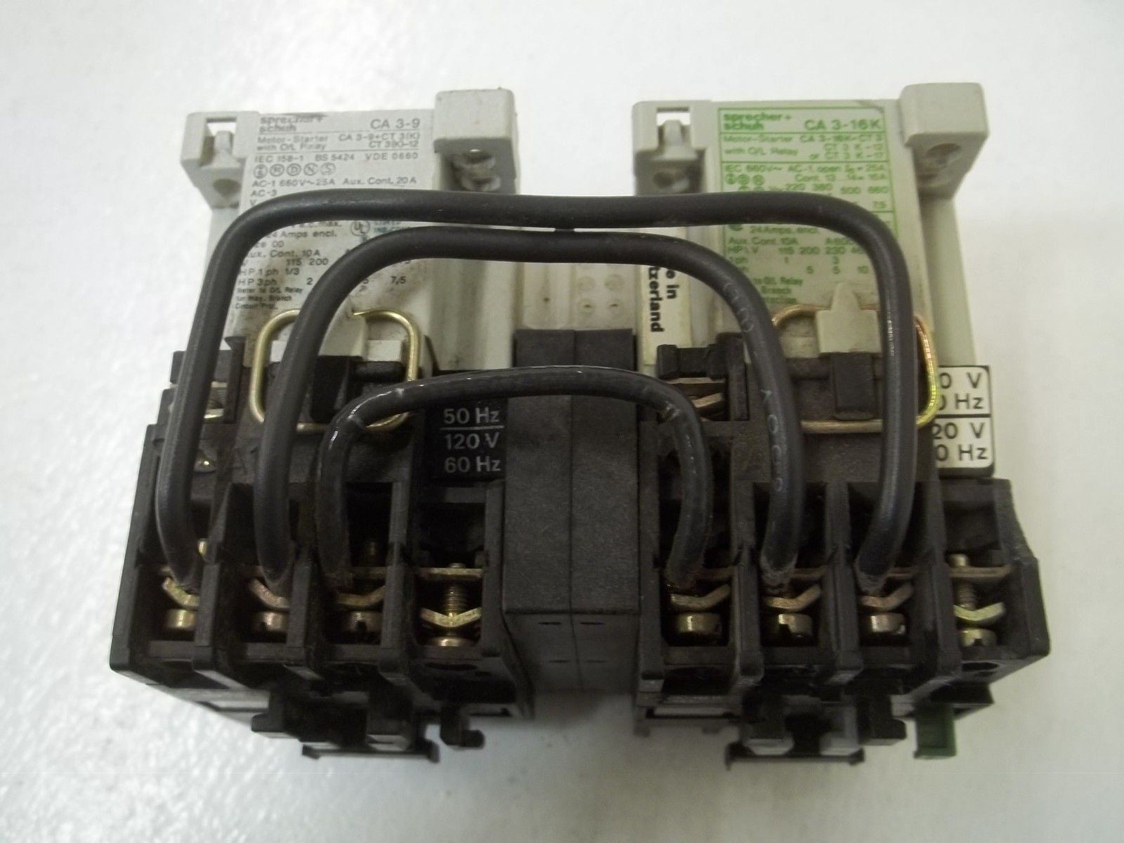 SPRECHER+SCHUH CA3-9 WITH CA3-16K UNMP
