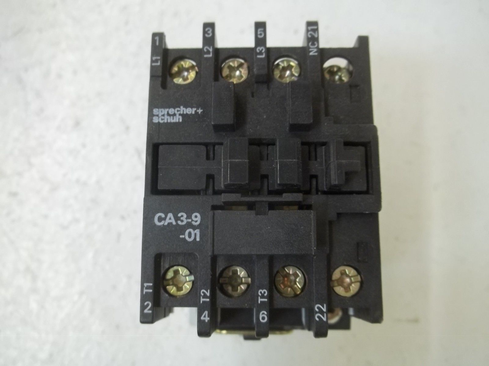 SPRECHER+SCHUH CA3-9-01 CONTACTOR 24V  UNMP