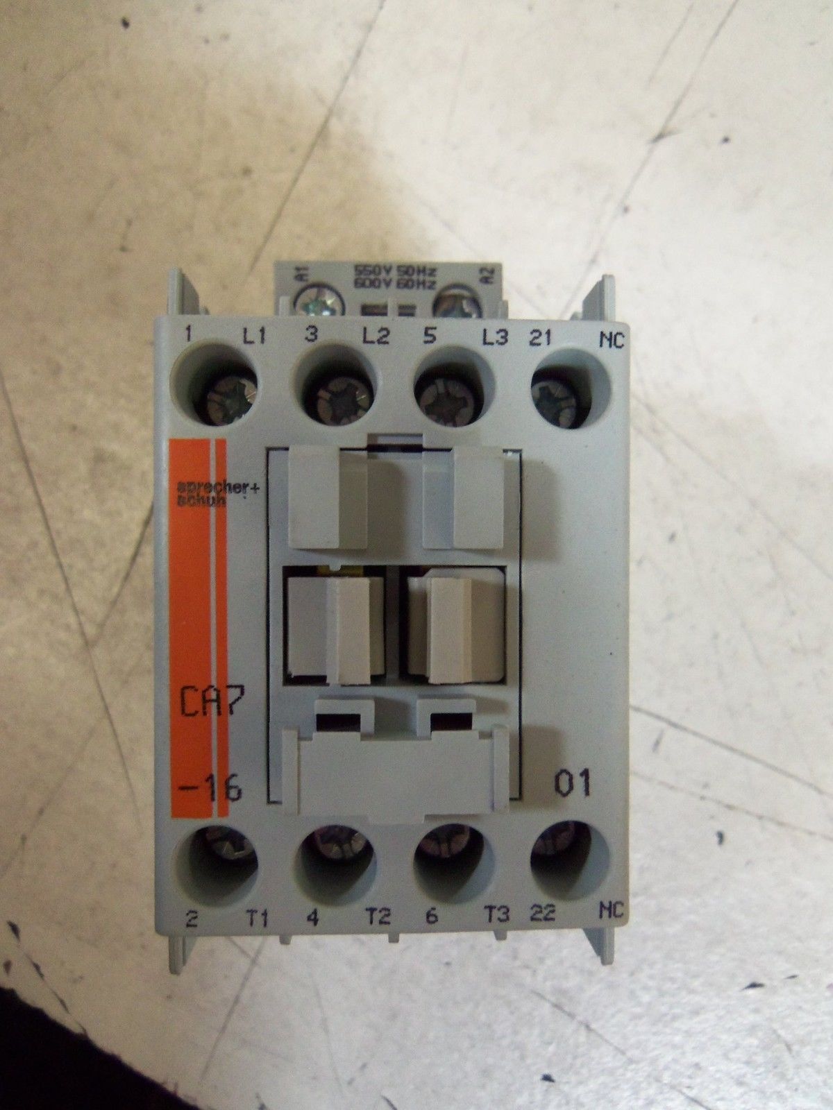 SPRECHER+SCHUH CA7-16-01 550V50/600V60 *NEW IN BOX*