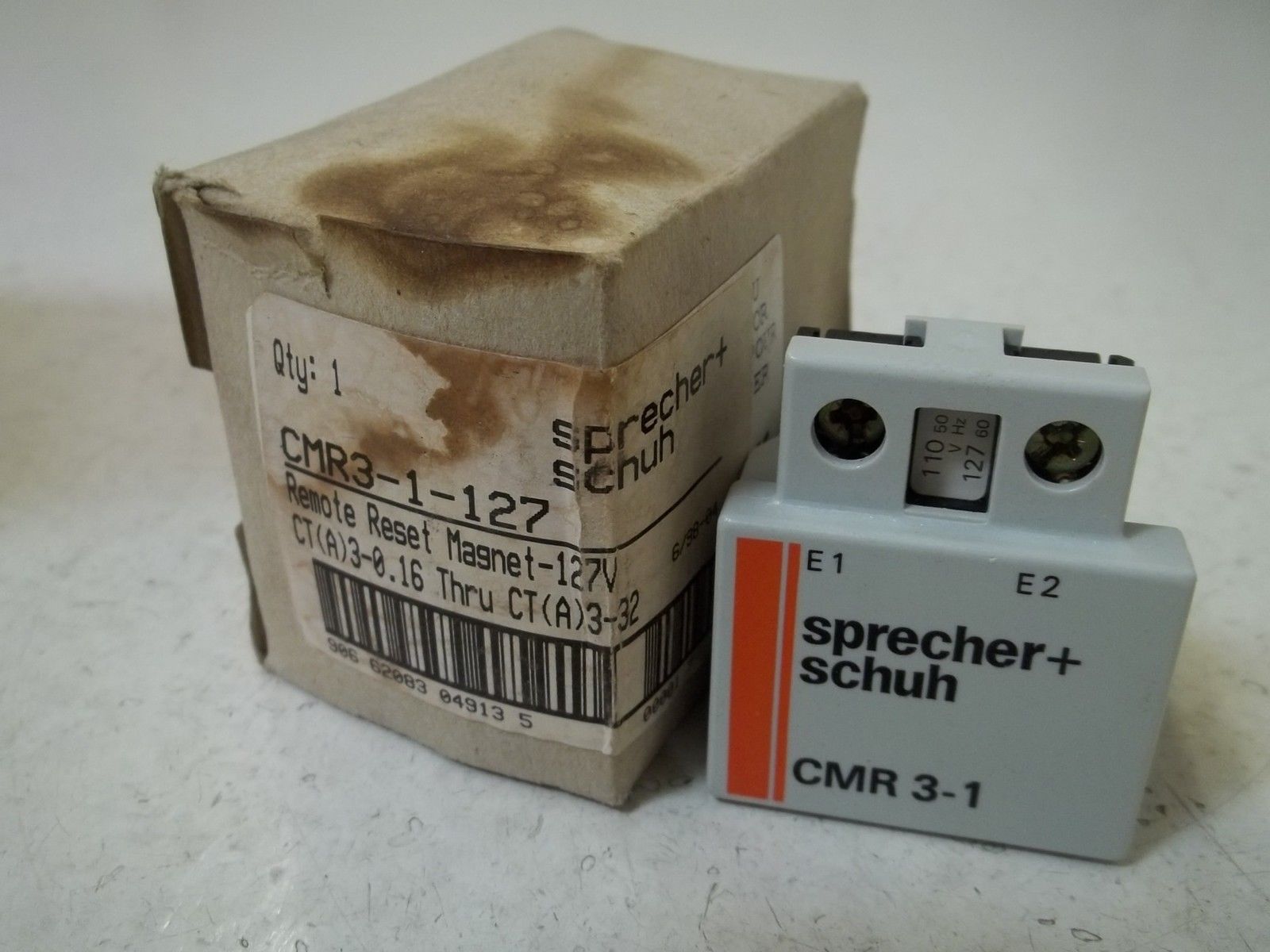 SPRECHER+SCHUH CMR3-1-127 REMOTE RESET MAGMENT-127V NSMP