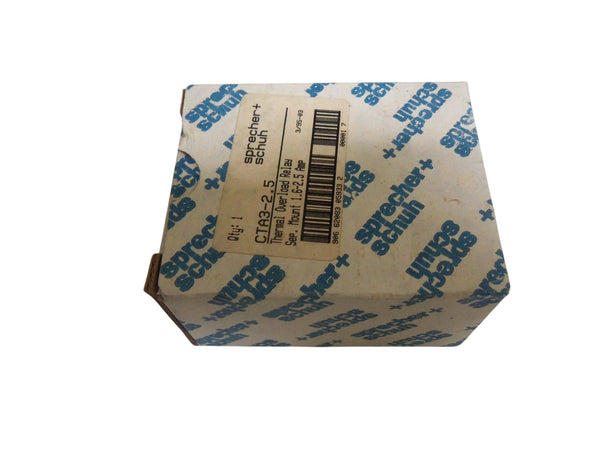 SPRECHER+SCHUH CTA3-2.5 OVERLOAD RELAY NSMP