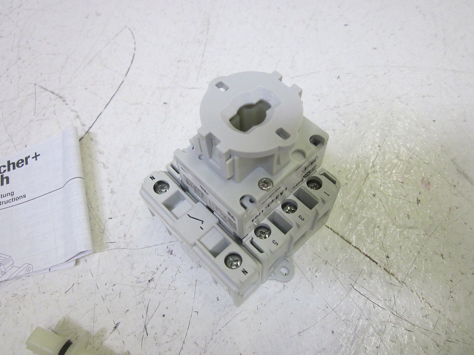 SPRECHER+SCHUH LA3-63-1764 / LA3-63-NP DISCONNECT SWITCH UNMP