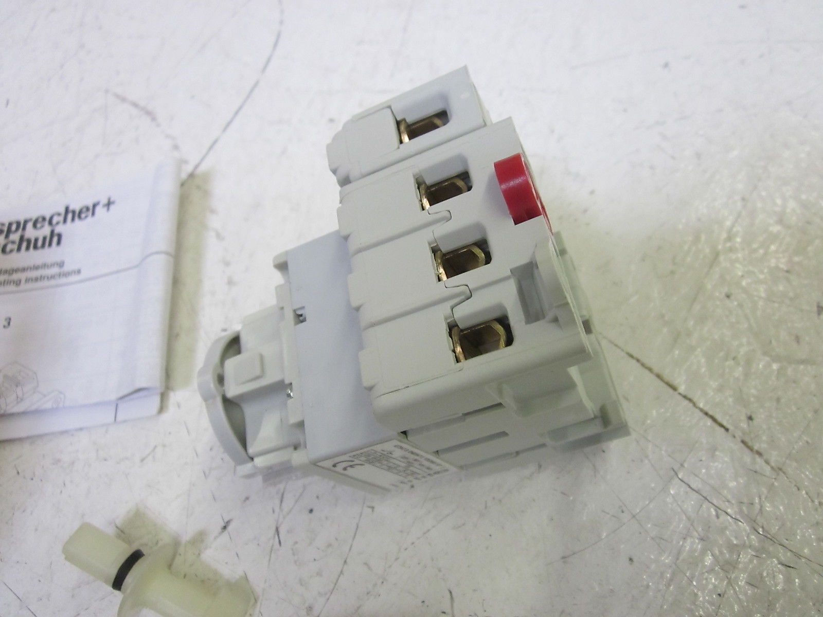 SPRECHER+SCHUH LA3-63-1764 / LA3-63-NP DISCONNECT SWITCH UNMP