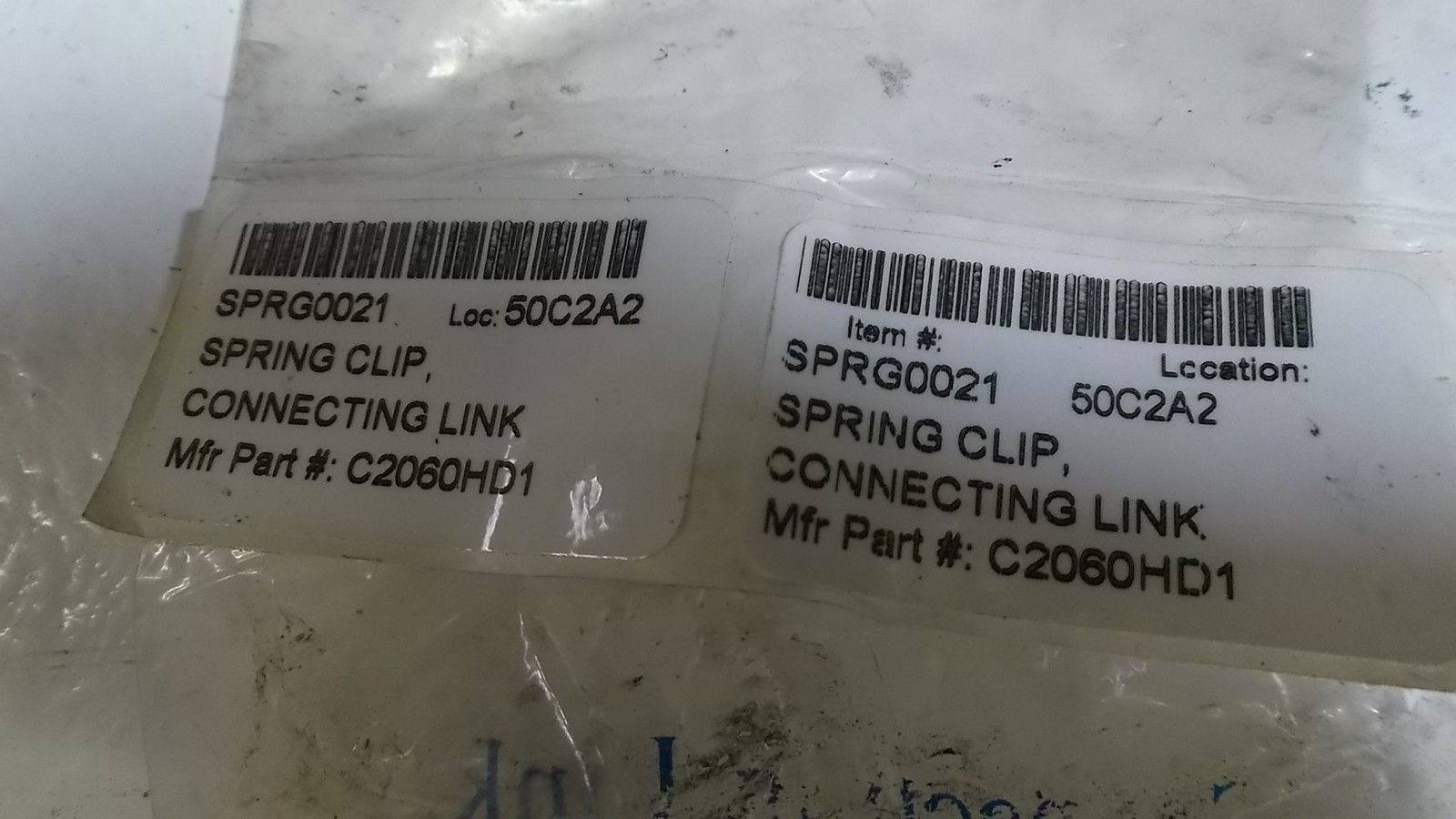 SPRING CLIP CONNECTING LINK C2060HD1 NSNP
