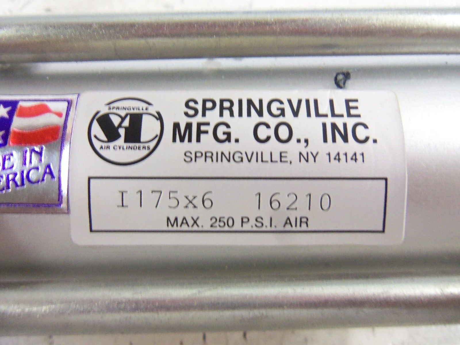 SPRINGVILLE I175X6 CYLINDER NSNP