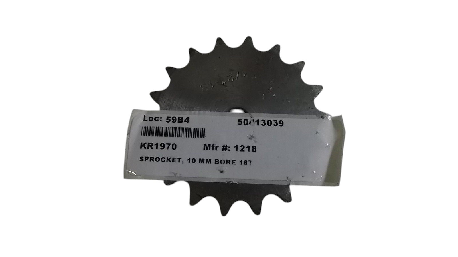 SPROCKET 10MM BORE 18T 1218 NSNP
