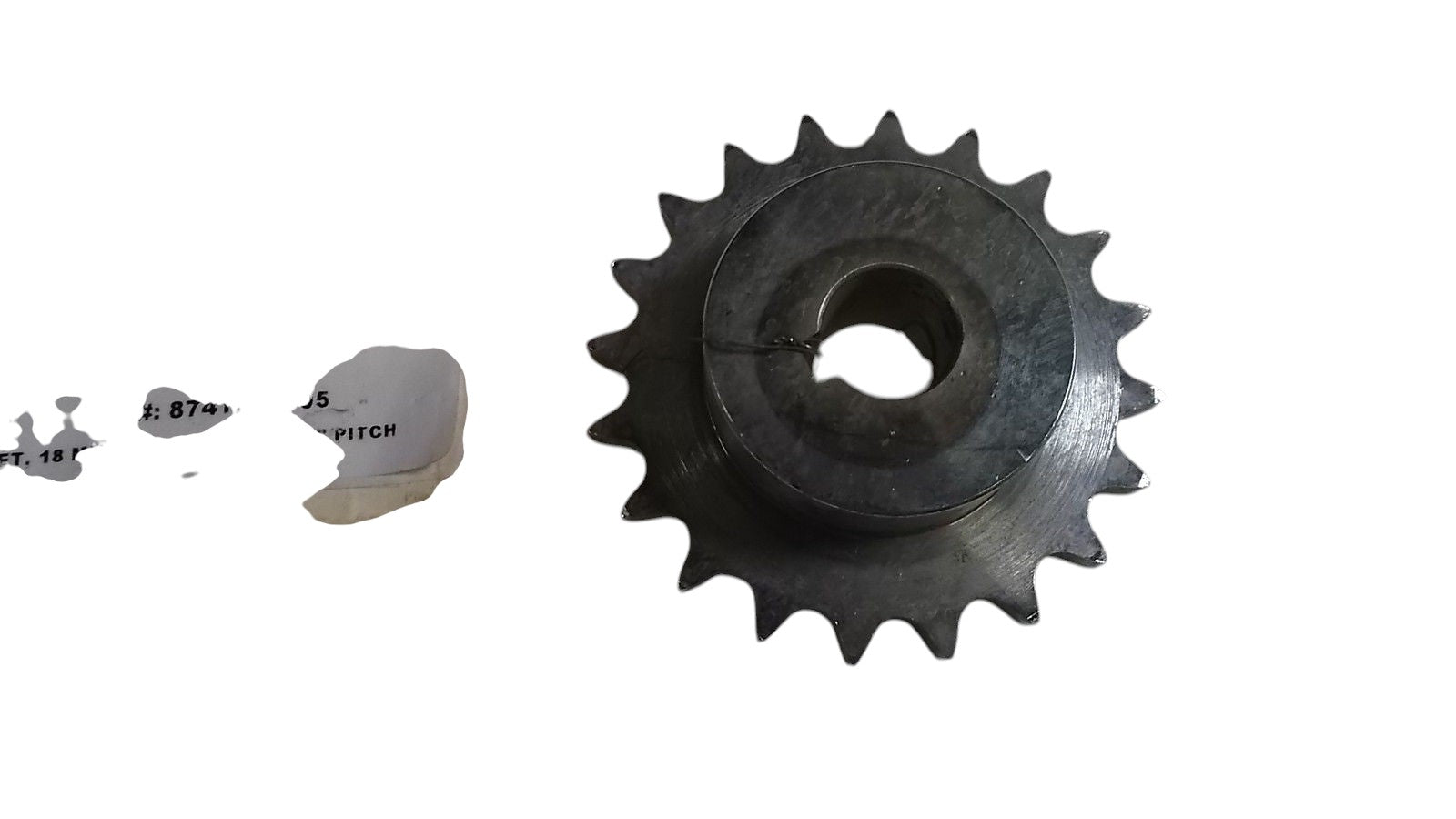 SPROCKET, 18MM 20T 08B CHAIN 1/2" PITCH 8741290005 NSNP