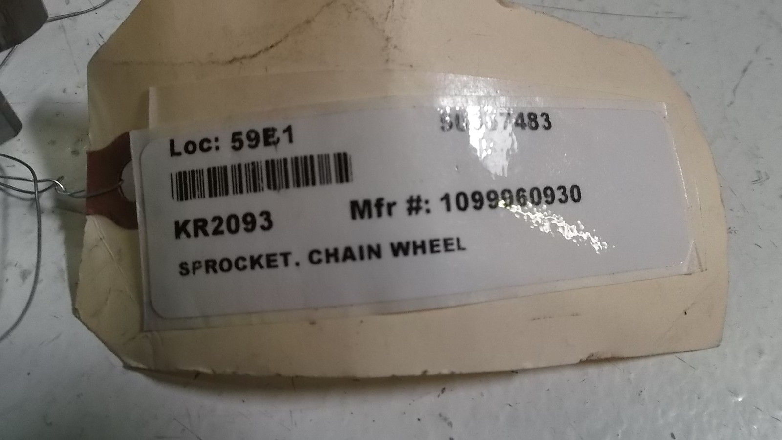 SPROCKET CHAIN WHEEL 1099960930 NSNP