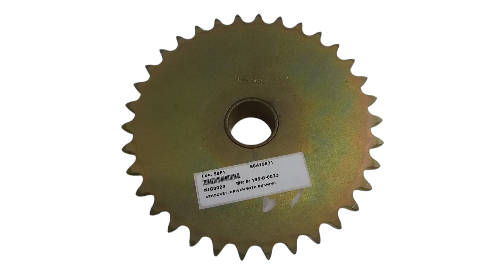 SPROCKET DRIVEN WITH BRUSHING 195-B-003 NSNP