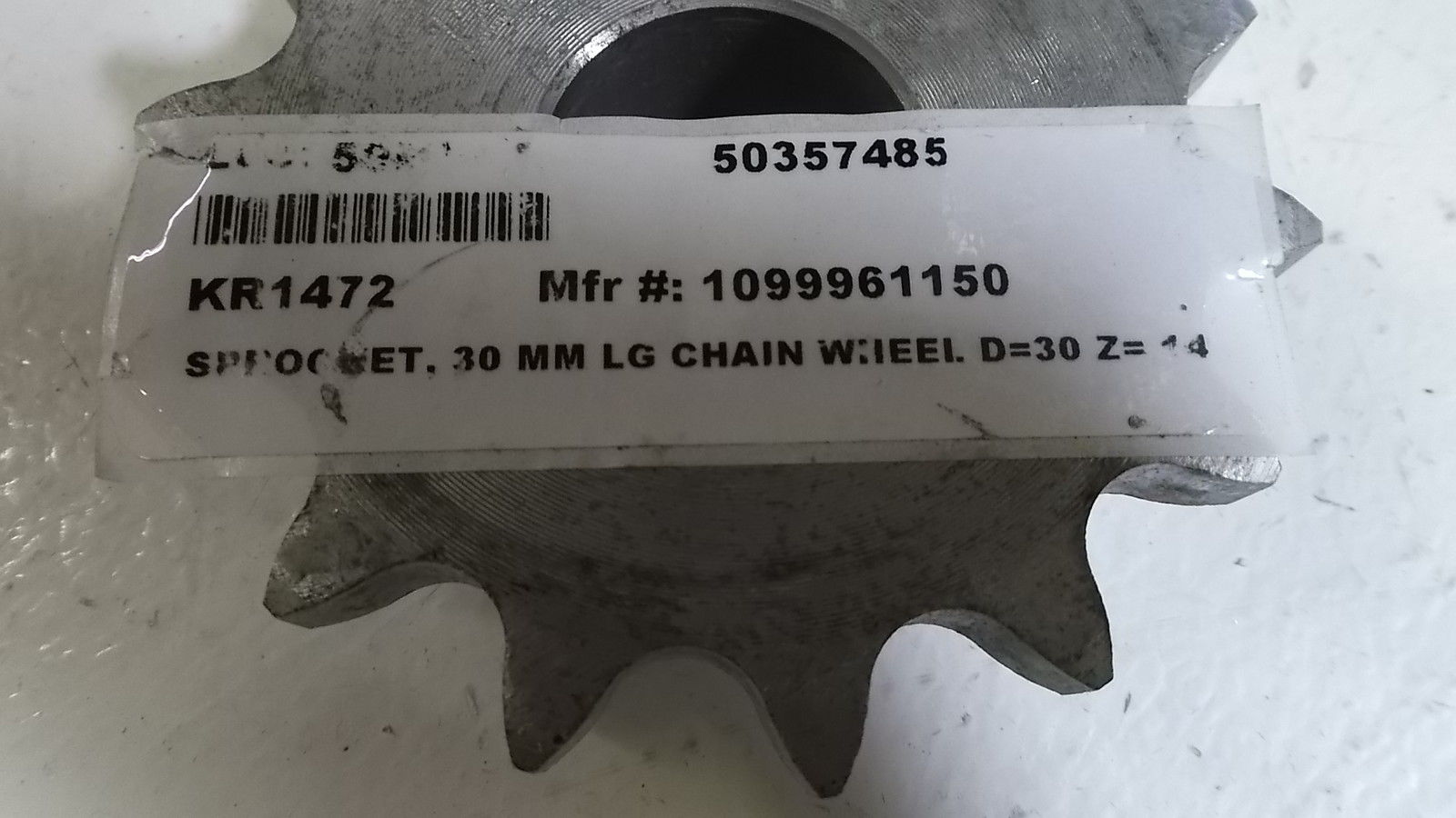 SPROCKET SET 30MM LG CHAIN WHEEL 1099961150 UNMP
