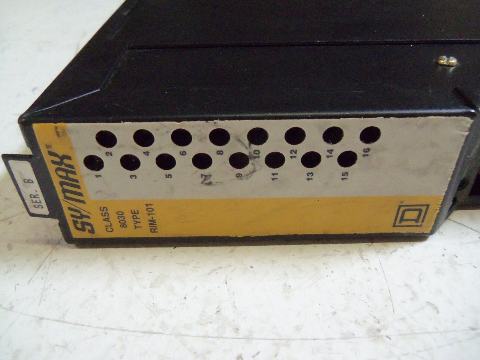 SQUARE-D 8030-RIM-101 INPUT MODULE UNMP