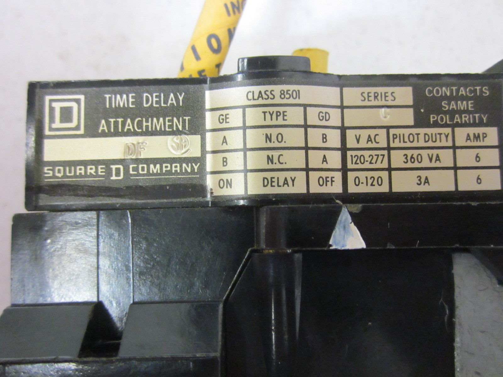 SQUARE D 8501-DF NSNP