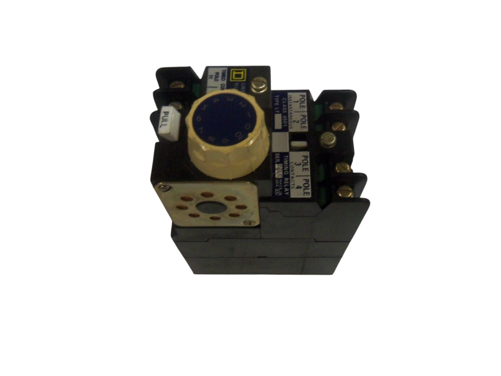 SQUARE D 8501-L0-40 CONTROL RELAY 120V  UNMP