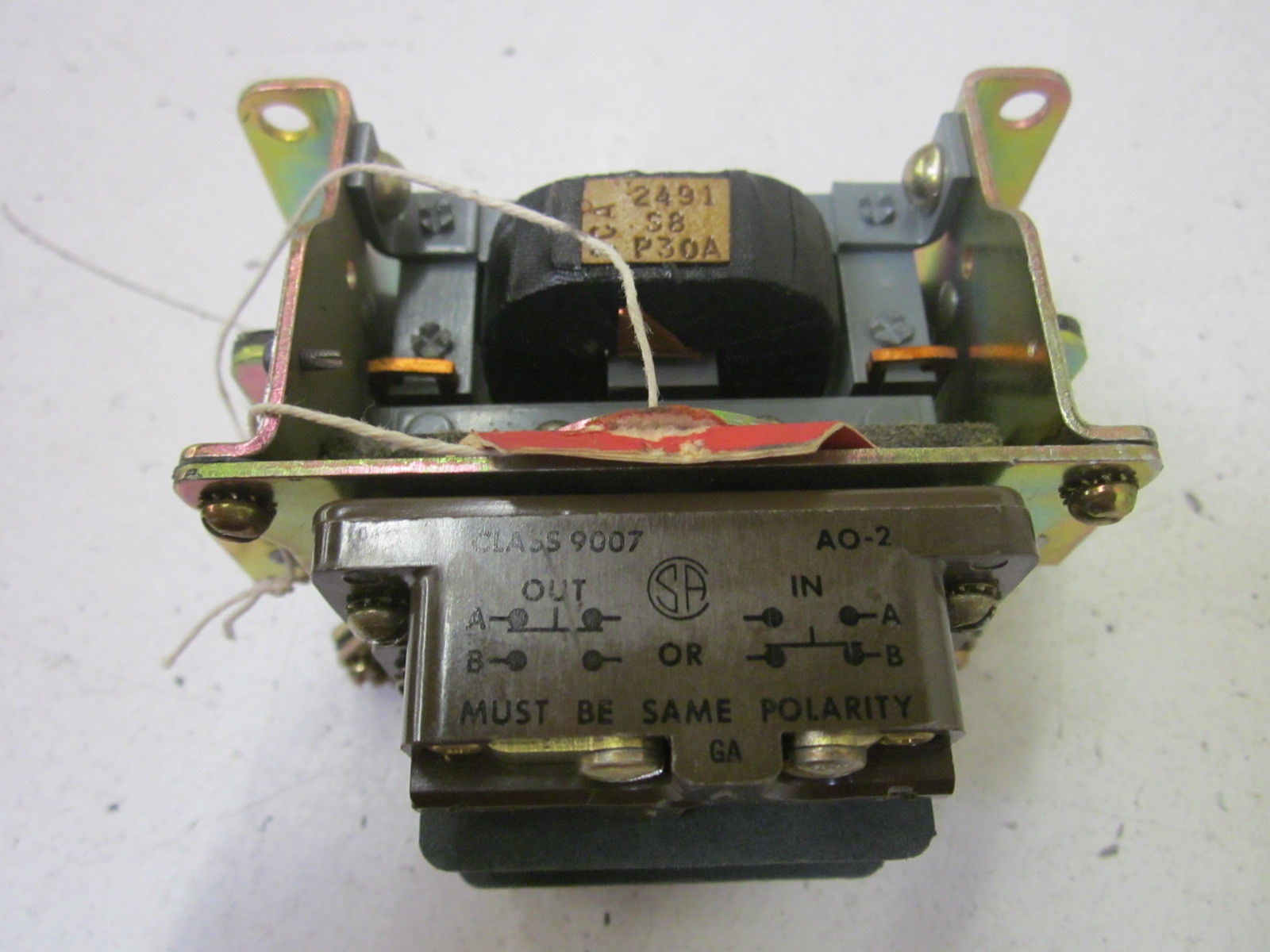 SQUARE D 8501-P0-3-HA 120V NSNP