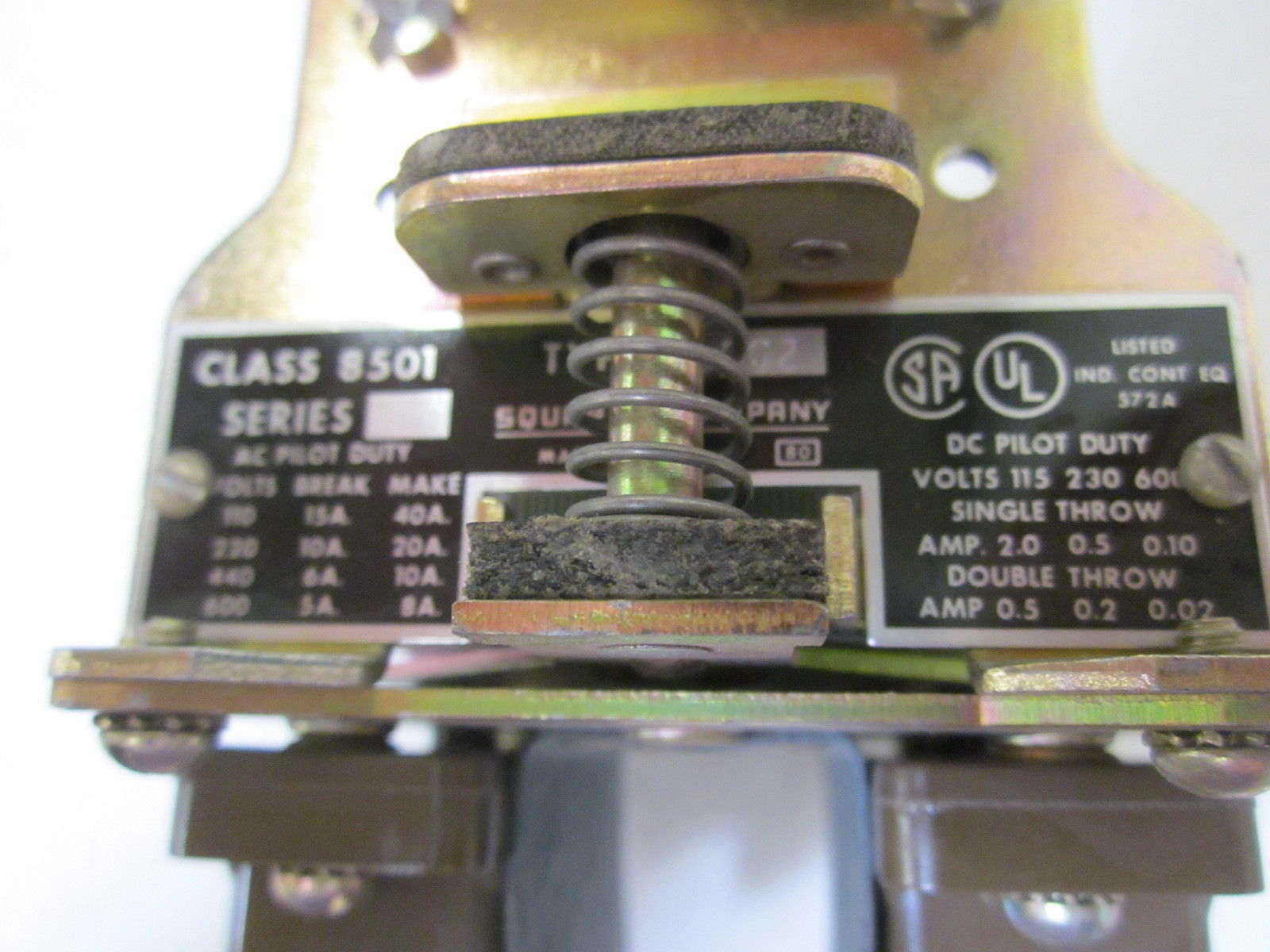 SQUARE D 8501-P02 WITH 9007-AO-2 120V UNMP