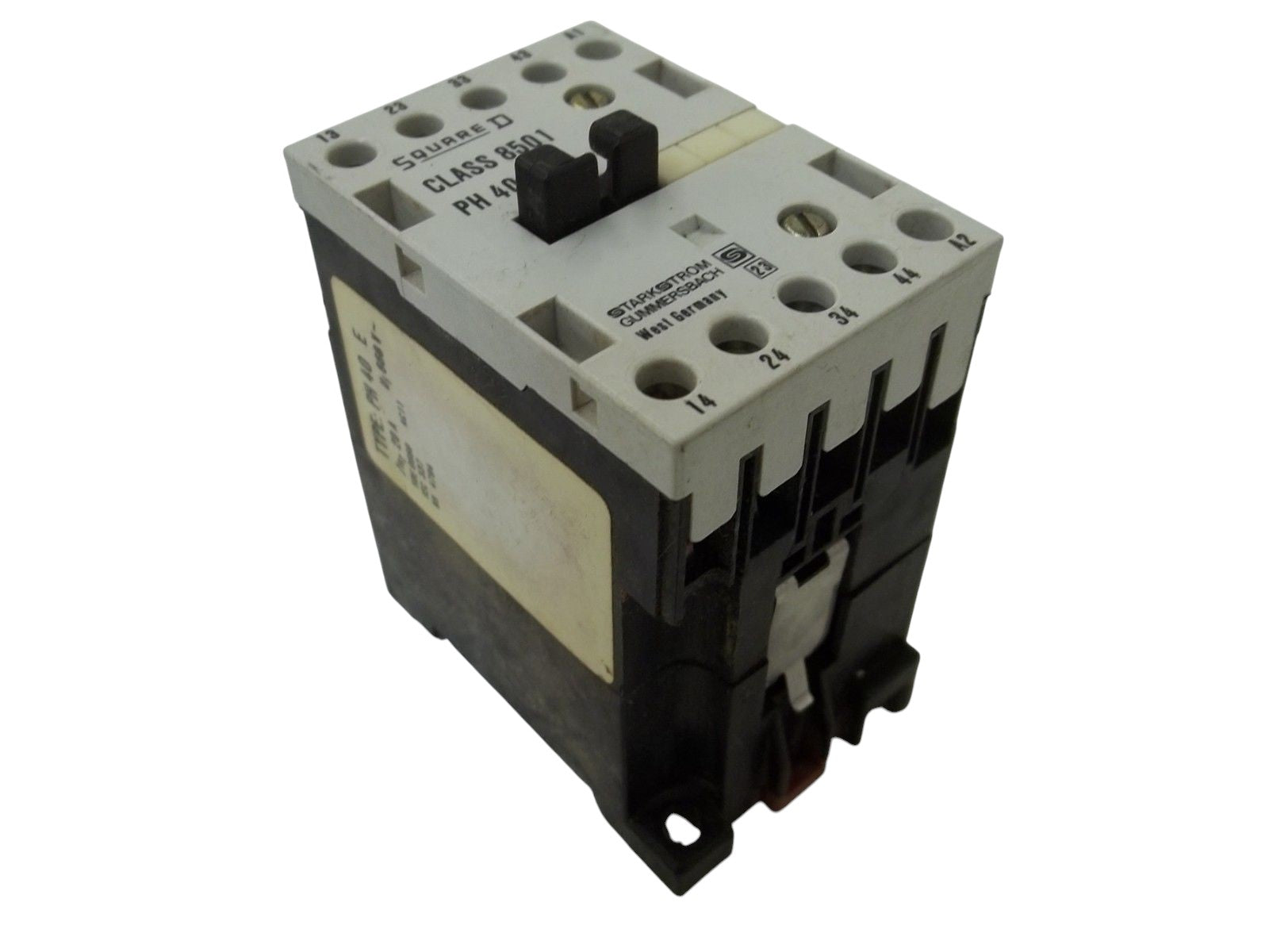 SQUARE D 8501-PH40E SER.B 110V UNMP