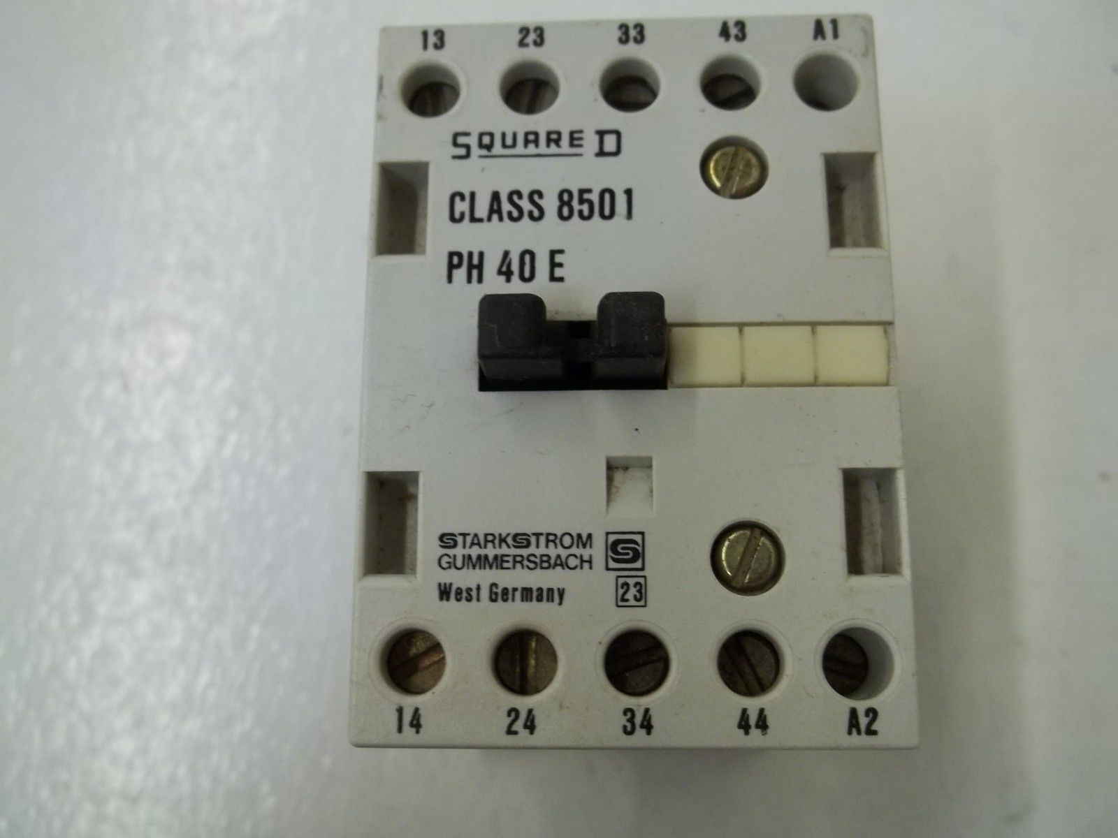 SQUARE D 8501-PH40E SER.B 110V UNMP