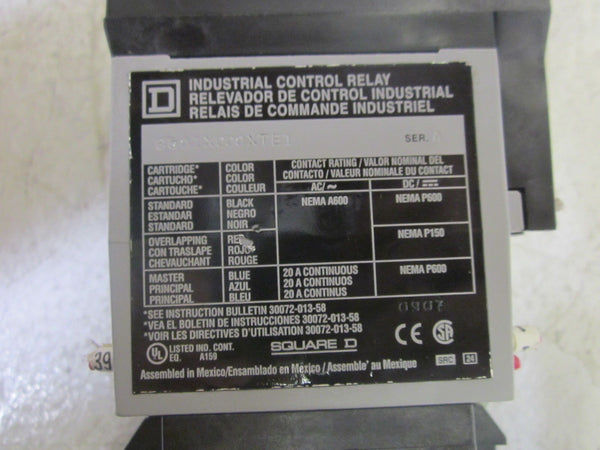 SQUARE D 8501X000XTE1 SER.A TIMING RELAY  UNMP