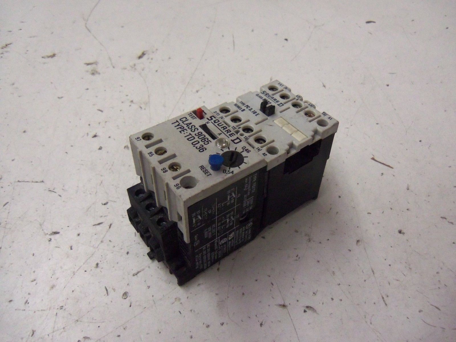 SQUARE D 8502-PC3.10E W/9065-TD0,3 6 SERIES B UNMP