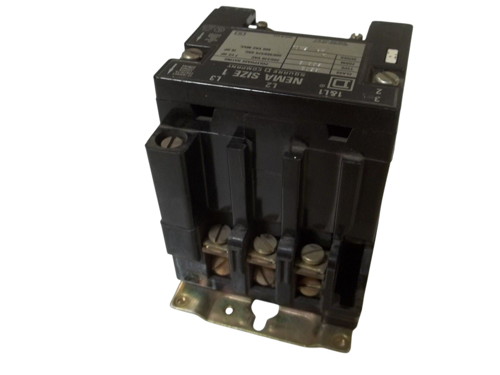 SQUARE D 8502-SCO2 SER.A CONTACTOR NEMA SIZE 1 UNMP