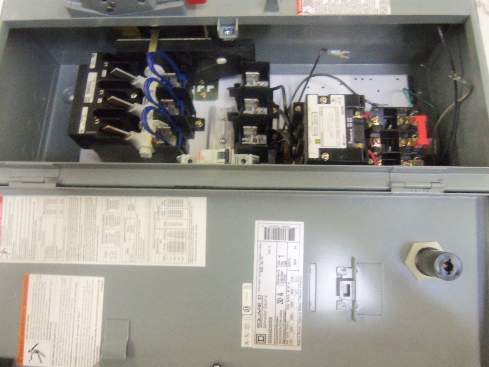 SQUARE D 8538SBG33V02S COMBINATION MOTOR STARTER NSNP