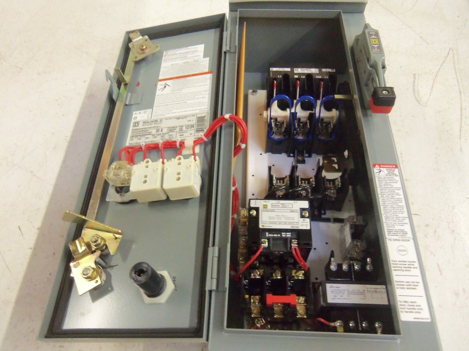 SQUARE D 8538SCA44V81CF4P1P2TX11 COMBINATION STARTER NSNP