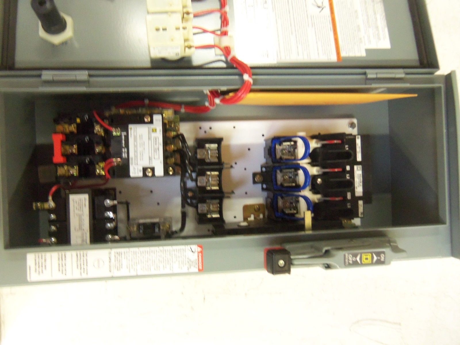 SQUARE D 8538SCA44V81CF4P1P2TX11 COMBINATION STARTER NSNP