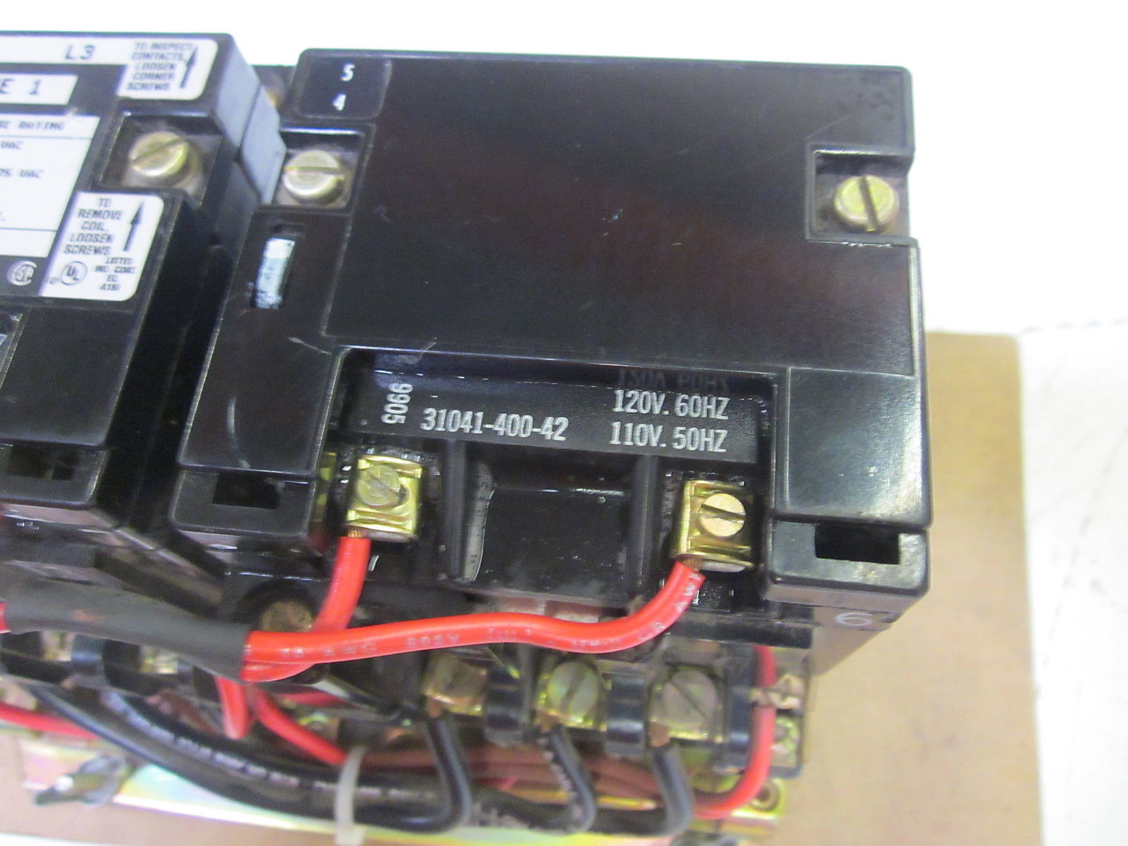 SQUARE D 8702-SC08 SER.A MAGNETIC STARTER 120V (AS PICTURED) UNMP