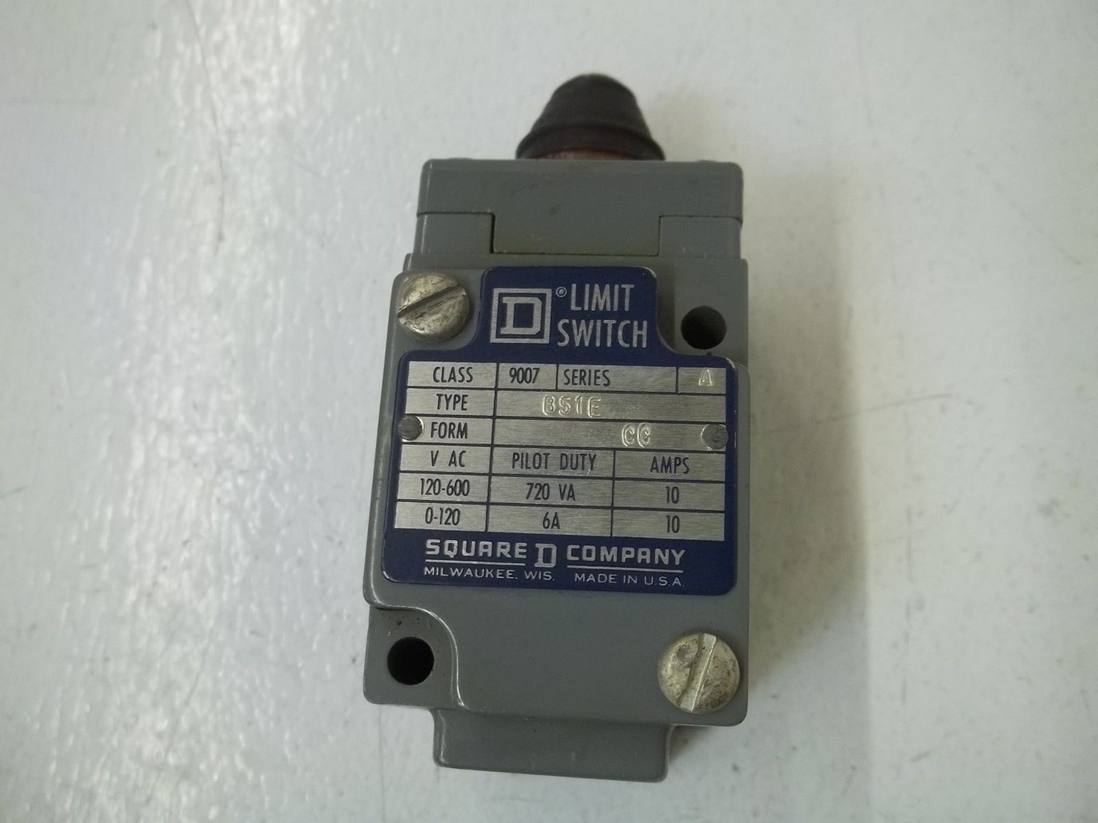 SQUARE D 9007-B51E UNMP